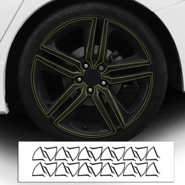 BOGAR TECH DESIGNS Rim Chrome Delete Overlay Compatible with Honda Accord 2016-2017, Gloss Black