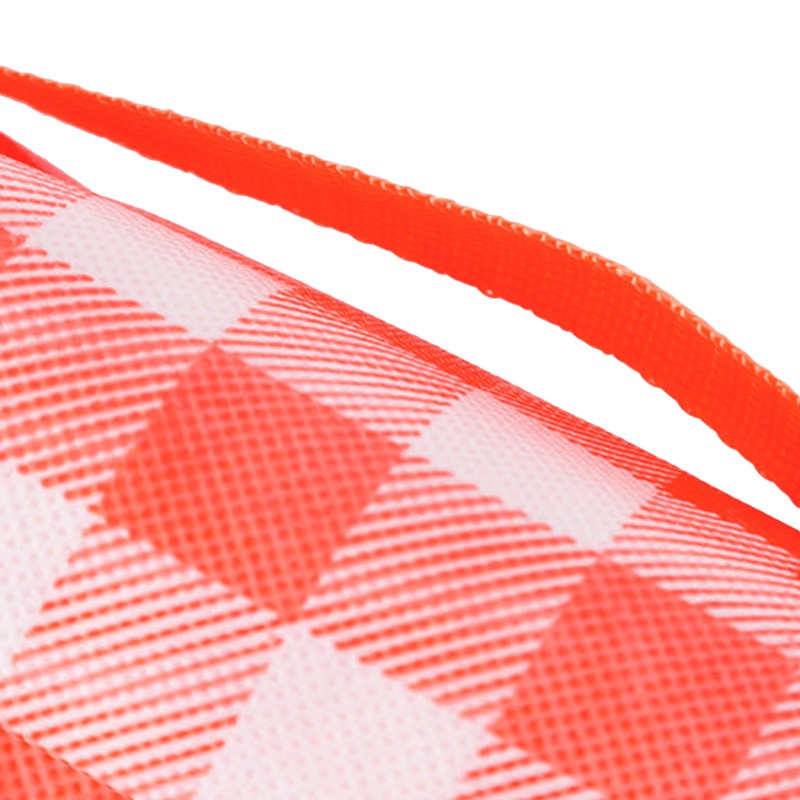 CHENGZI Thickened picnic mat outdoor lawn camping portable (Red)
