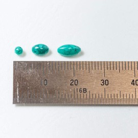 Turquoise Stone [Pearl Stone Set Mail Order MK] summer, Assorted Colors, Colors Available (Green/3 mm about Wide x 40 Drop 3 X 5 mm about Wide x 30 Drop 3.5 X 8 mm about Wide x 30 Drop) carefully selected Parts Handmade Accessories Nail green