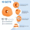 PATIKIL Rock Climbing Holds, 10 Pcs Climbing Rock Wall Grips