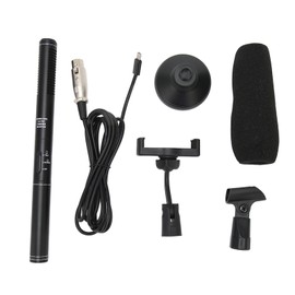 Handheld Interview Microphone Live Broadcast Wired Professional Portable Reporter Microphone for Outdoor