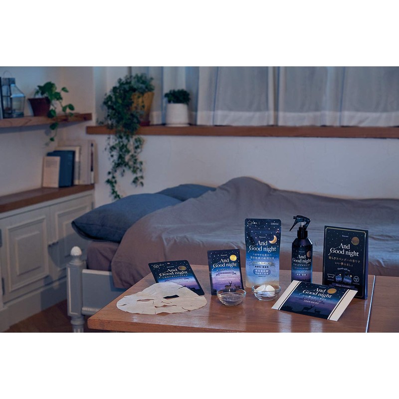 Beauwell and Good Night Relaxing Aroma Mist Healing Cedar Wood,