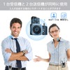 Alvoxcon TG220 Wireless Microphone, UHF Pin Microphone, Wireless Headset Microphone,