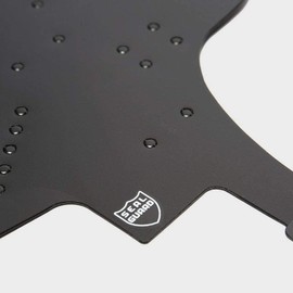 RRP Unisex's Enduro Mudguard, Black/Neon Green, One Size