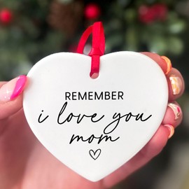 Mothers Day Gifts For Mom From Daughter - Remember I Love You - Christmas Birthday Valentines Gifts For Mom Women Her - Thinking Of Miss You - Mother Of The Bride Groom From Daughter - Just Because