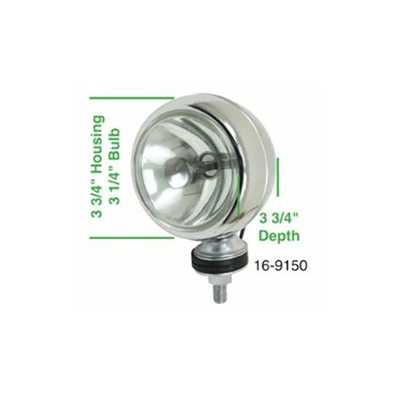 4 Chrome Offroad Light, 55 Watt, Sold Each, Compatible with