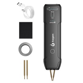 Battery Spot Welder,Awgem Handheld Spot Welder with 11 Gear,Replacement Needles,Auto/Humanized Manual Modes,Portable Spot Welding for 18650/lithium battery