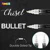 NIMNIK Liquid Chalk Markers Pens - Chalk Pens 6mm Reversible
