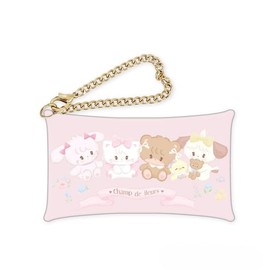 mikko illustrations Clear Multi Case with Chain, White