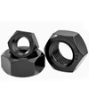 Instockbolts 5/16-18 Black Hex Nuts, Stainless Steel 304 (18-8) Black