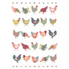 Kracht Tea Towel Half-Linen White 50 x 70 cm Pack