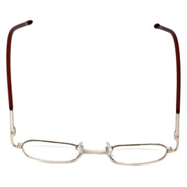 Calabria Flex Plus KIDS 98 Oval Reading Glasses +7.00 Gold Tortoise Havana Girls