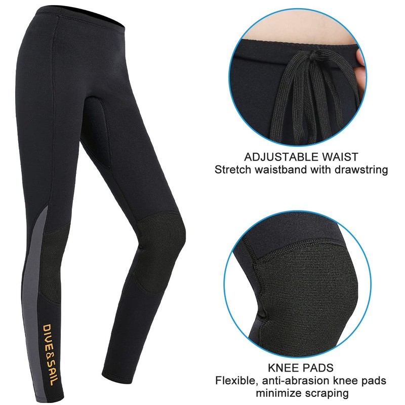 Wetsuit Pants 3mm Neoprene Pants Women Surfing Pants Keep Warm