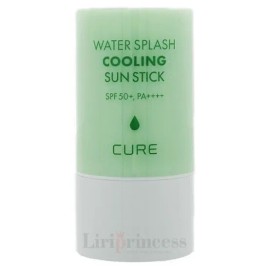 Kim Jeong-moon Aloe 김정문알로에 큐어 워터 스플래쉬 쿨링 선스틱 23g(신형,SPF50+)