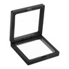 PATIKIL 3.5" x 3.5" 3D Floating Display Case, 3 Pack