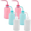 Gatuida 6pcs Eyelash Cleaning Bottles Squeeze Wash Bottles for Eyelash