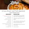 Libby's Crispy Sauerkraut | Classic Barrel Aged Tangy-Sour Taste |