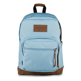 JanSport Right Pack Premium Backpack - Daypack with 15" Laptop Sleeve, Main Compartment, Water Bottle Pocket, Blue Dusk