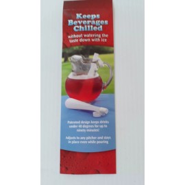 Cool-Pitch Set of 2 Cool-Pitch Pitcher Chillers For Use With  Pitchers, BRAND NEW!