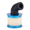 RC Car Air Filter HSP Sponge Durable Aluminum Alloy 1:10