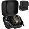 GWCASE Case Compatible with Walker's Razor Slim Electronic Earmuffs, Storage