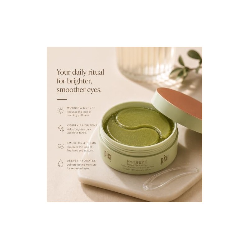 Pixi Beauty Skintreats FortifEye - Parches reafirmantes para los ojos,