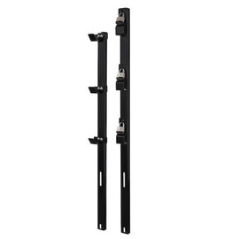 Buyers Products LT 21 3-Position Trimmer Rack for Open & Enclosed Landscape Trailers, Holds 3 Weed-Eaters, Made in The USA, Lawn Care Equipment, Landscape Equipment