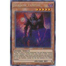 YU-GI-OH! - Shadow Vampire (MP14-EN152) - Mega Pack 2014 - Unlimited Edition - Secret Rare
