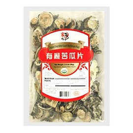 Organic Dried Bitter Gourd Slice Tea 2 Pack (Balsam Pear)