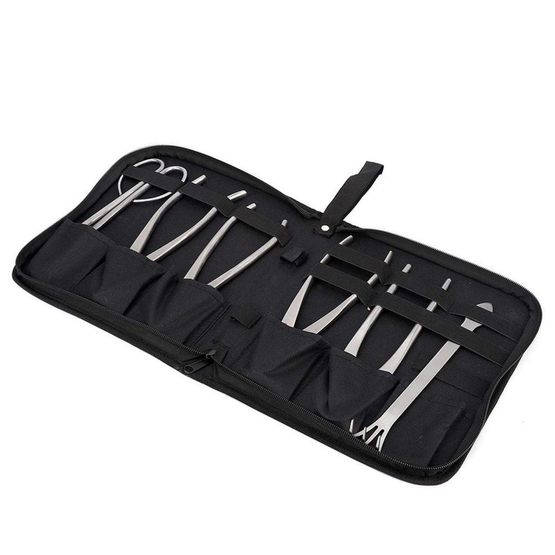 Bonsai Tools Set, 6pcs Stainless Steel Bonsai Garden Plant Tree