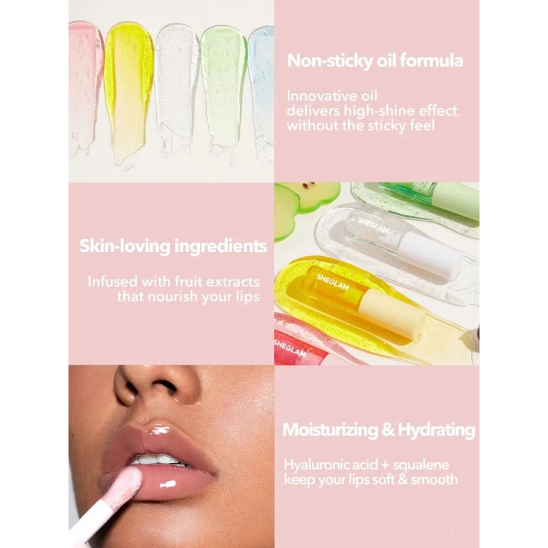 Sheglam Aceite Labial Hidratante Jelly Wow - Berry Involved Berry