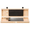 Brush Set in Wooden Box Woman Hell & Da Vinci,