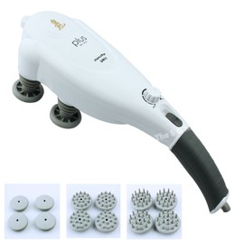 Unix Gi Plus Hand Massager MX-3500 Replaceable Massage Sticks 3 Types Adjustable Strength Massager Acupressure Device / 유닉스 기플러스 핸드 마사지기 MX-3500 교체형안마봉3종 강약조절 안마기 지압기