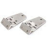 2Pcs Boat Hinges Stainless Steel Ship Door Durable Polishing AntiRust