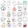 ZELAITE Funny Cat Sticker Set, 50 Pieces Cute Cat Stickers,