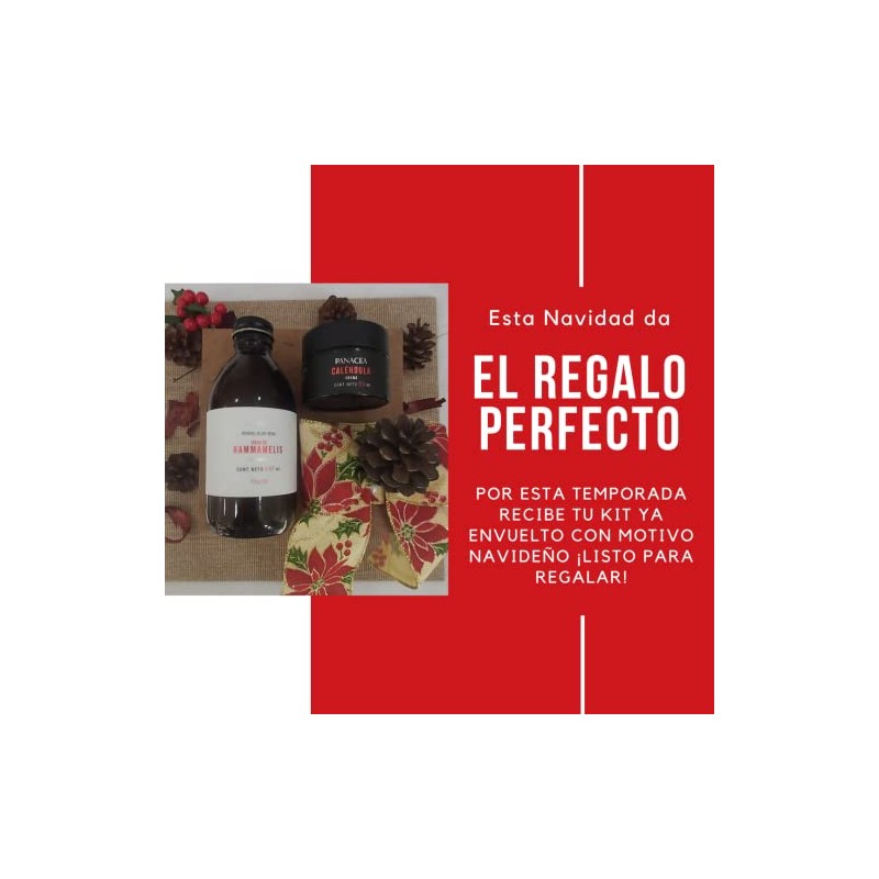 Kit Piel Mixta Contiene Tónico Facial Agua Hammamelis 240ml Una