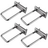 U Bolts Bolts Pack of 4 M8, Stainless Steel U