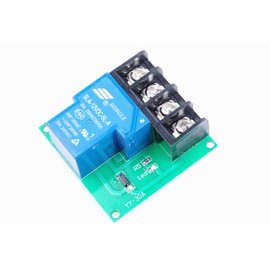 KNACRO 1-Channel 30A High Current 12V Contactor Relay Switch Power Switch DC Power Switching Control Board Module Electrical Relay switches for Cooler Heater Refit Water Heater Control(DC 12V)