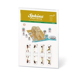 Forum Traiani Craft Sheet Sphinx - Pukcaka DIY Craft Sheets Paper Cardboard for Children's Birthday Gift Idea Craft Idea for Boys