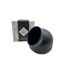 Maldon Salt - Ceramic Salt Pig | Made of Quality Ceramic with a Classic Design | Perfect Addition to The Kitchen or Dining Room | Black
