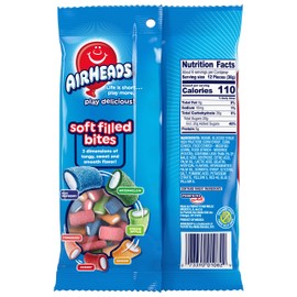 AirHeads Soft Filled Bites, Party, 6 Ounce