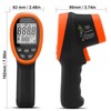 Digital Infrared Thermometer, Kethvoz IR Industrial Temperature Gun Measure Range