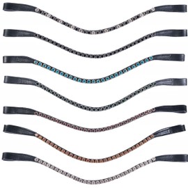 HKM Precious Headband Dark Green One Size