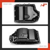 A-Premium Transmission Oil Pan with Drain Plug Compatible with Mazda