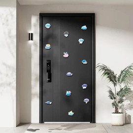 Weather Refrigerator Magnet 20 Pcs Funny Aesthetic Cartoon Weather Symbol Soft Magnetic Fridge Magnets for Whiteboard Boys Girls Kitchen Home Locker School Office Classroom Decoration