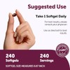 Micro Ingredients L-Methylfolate 1000mcg, 240 Softgels | 5-MTHF Active Folate
