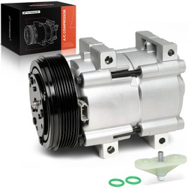 A-Premium Air Conditioning A/C Compressor with Clutch Compatible with Ford Focus 2.0L 2003-2004, only fits for DOHC