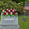 Tombstone Flowers - Outdoor Grave Decorations, Cemetery Flowers for a