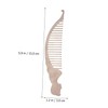 DOITOOL 5pcs Barber Comb for Hairdressing Rust Titanium Alloy Hair