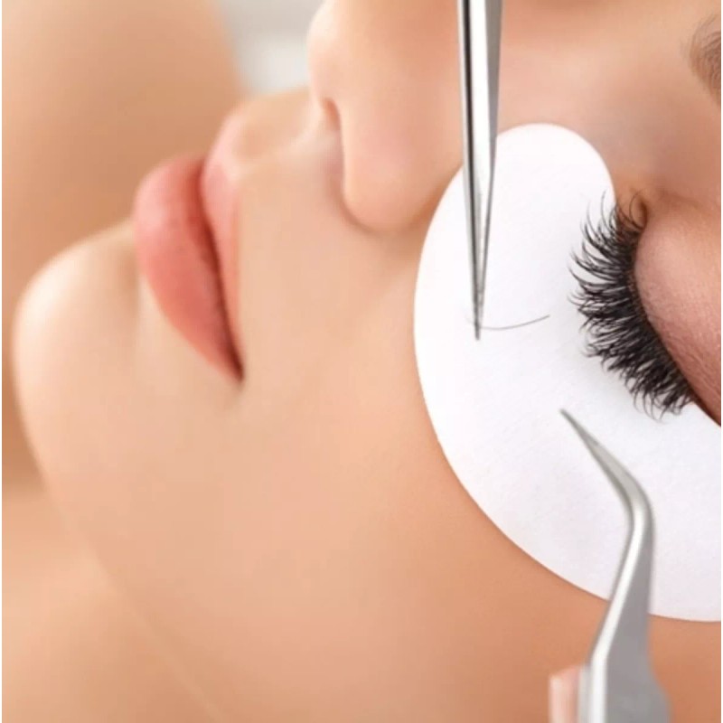 Clicmania 50 Pares Parches Colageno Para Pestañas Mink Postizas 1x1